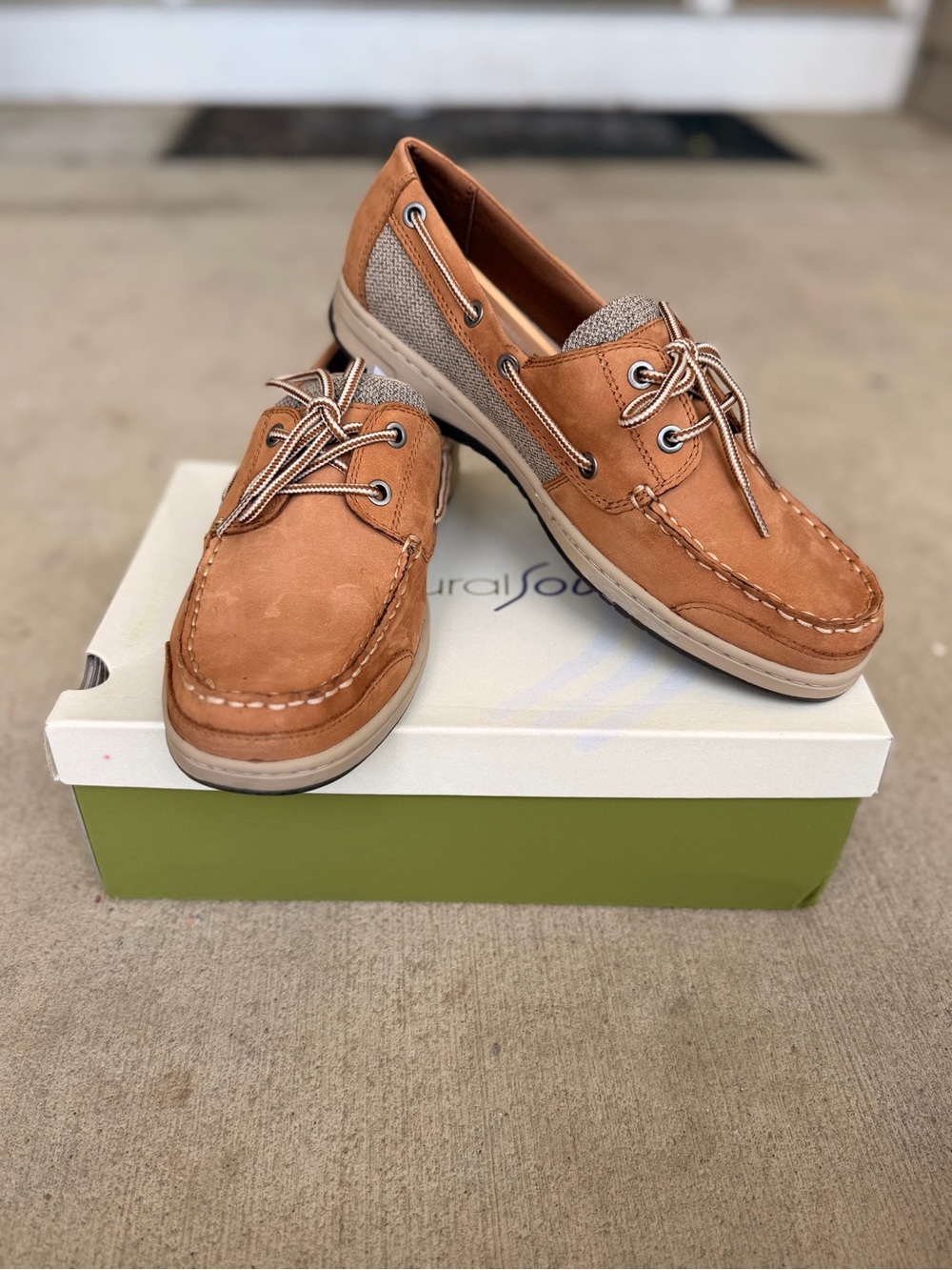 Natural Soul Comfort Elements “On Deck” Women’s Boat Shoes